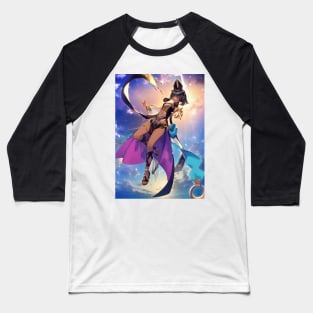 Goddess sunset Baseball T-Shirt